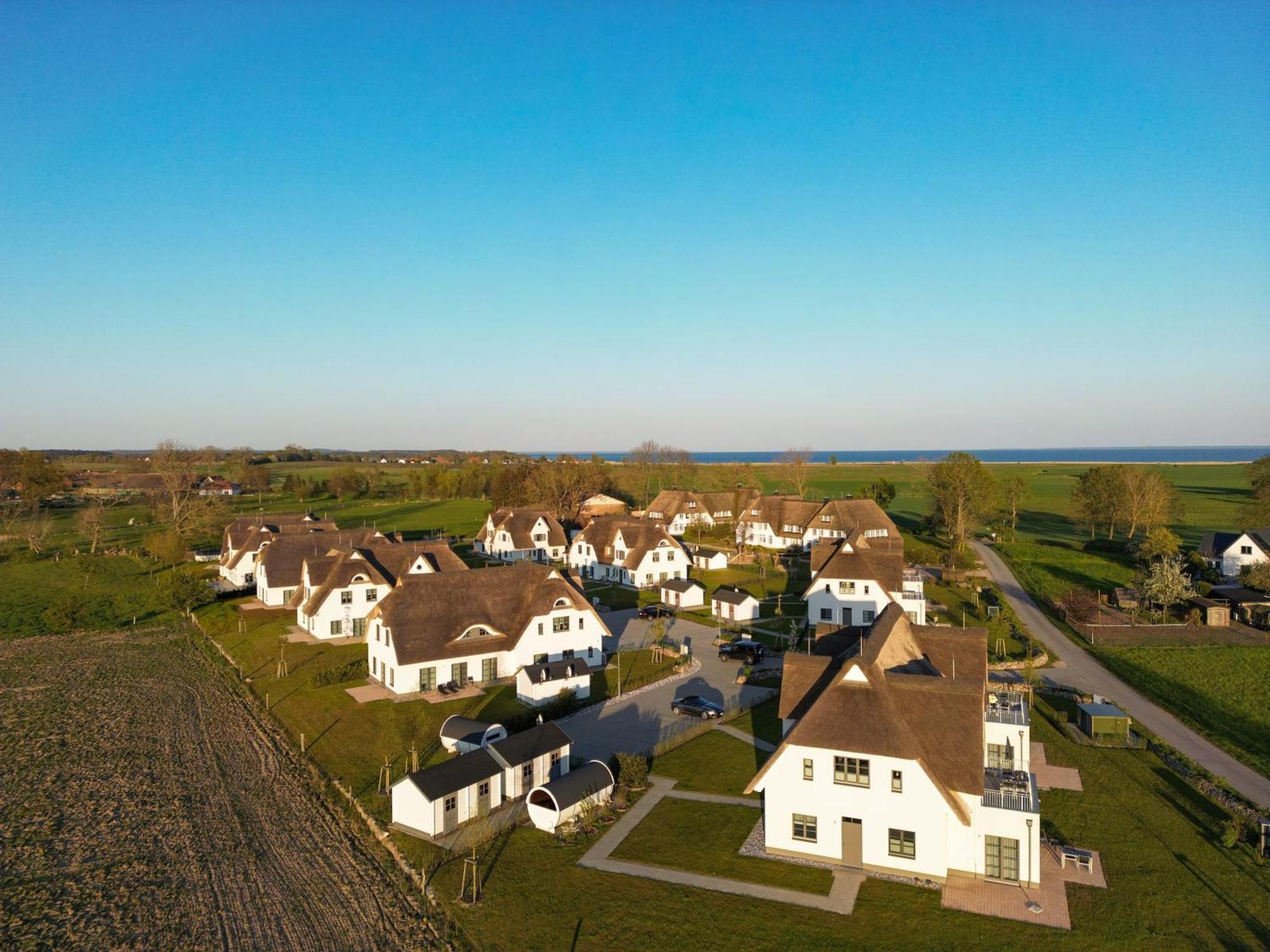 Вилла Inseldomizil Stolpe - Urlaub Unter Reet Auf Usedom Stolpe auf Usedom Экстерьер фото