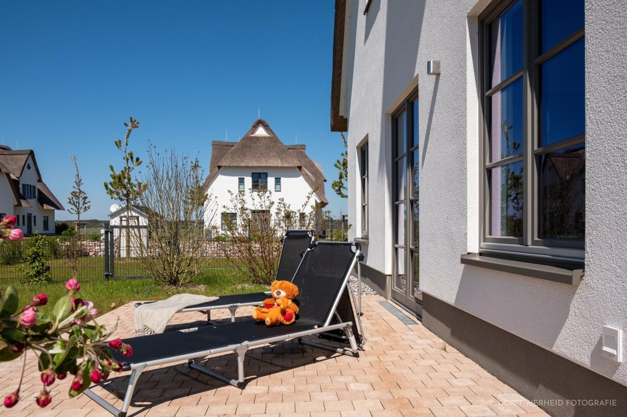 Вилла Inseldomizil Stolpe - Urlaub Unter Reet Auf Usedom Stolpe auf Usedom Экстерьер фото